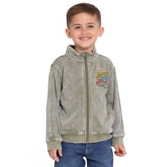 Teenage Mutant Ninja Turtles Toddler Boy Zip Up Sweatshirt Jacket TMNT 2T