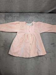 Juicy Couture Baby Pink Dress Shirt Top Size 3 – 6 Months Girls