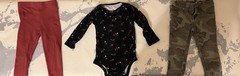 Toddler Girl’s Size 18M Bundle 7 ITEMS, Clothes 5 Shirts 2 Pants