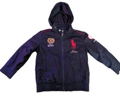 Rare Polo Ralph Lauren Rl Team Racing United States 2011 Zip Up Jacket Toddler 4