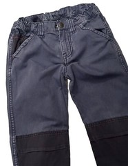 NEW POLARN O. PYRET PANTS 6-7 Years 2 TONE VINTAGE WASH SWEDEN LUX KIDS BOYS