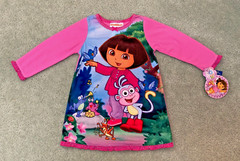 Nickelodeon Dora The Explorer Flame Resistant Sleepwear Shirt Size 2t (2010)