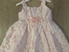 Youngland Baby Girl’s Size 18 Months Gorgeous Pink Floral Special Occasion Dress