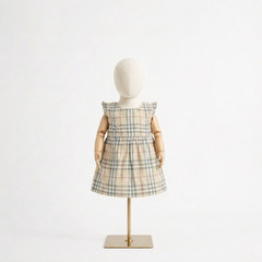 Baby Girls Burberry London England Nova Check Sleeveless Dress Children 12M/80cm